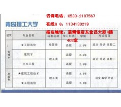 2014淄博成人高考直属函授站报名电话  倒计 4  天