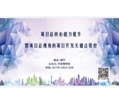 项目总核心能力提升暨项目总视角的项目开发关键点管控