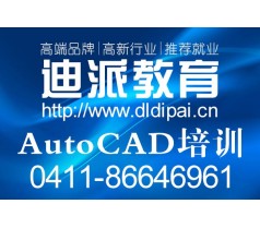 大连对日cad培训班，cad软件课程，迪派教育