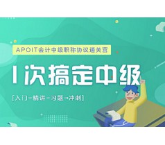 APOIT会计中级职称通关营